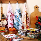 12 Pcs Seasonal Kitchen Towels Set - Image 4