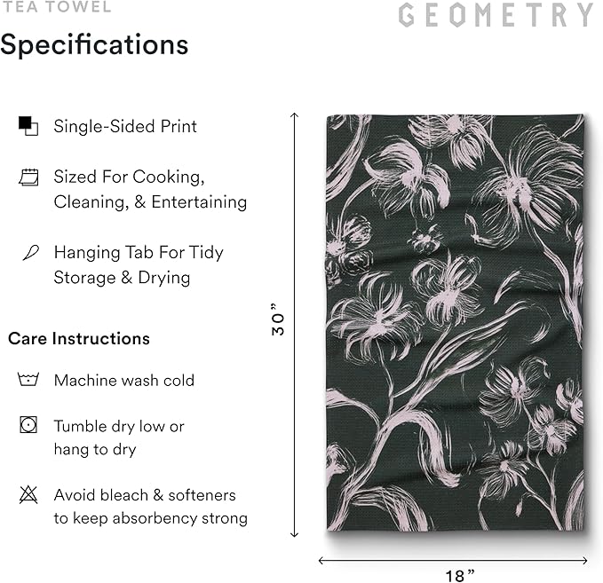 GEOMETRY Kitchen Tea Towels - Image 6
