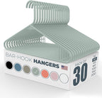 Neaties Plastic Hangers 30 Pack – Made in The USA – 6lb Capacity Standard by NeatiesHangers