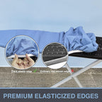 Ironing Board Cover and Pad, Small Size 13x43, Thick Padding, Elastic Edge - Image 4