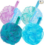 Bath Loofah Shower Sponge Body Back Scrubber Soft Mesh Shower Puffs Exfoliating by BCKENEY