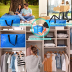 4 Pack Heavy Duty Extra Large Moving Bags - Image 6