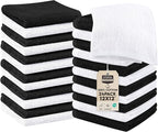 Utopia Towels 24 Pack Cotton Washcloths Set, 100% Ring Spun Cotton, Highly by UTOPIATOWELS