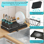 ANTOPY Dish Drying Rack in Sink, Expandable Rustproof Dish Rack - Image 5