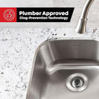 Kitchen SinkShroom Revolutionary Clog-Free Stainless Steel Sink Strainer - Image 5