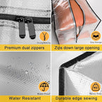 Clear Storage Bags with Zipper, Large Moving Bags Heavy Duty Extra Large - Image 6