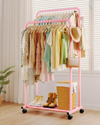 Clothes Rack - Double Rods Clothing Rack - Image 3