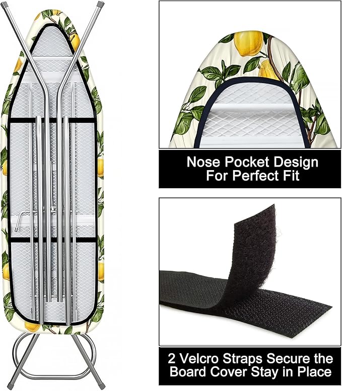 Quick Install Ironing Board Cover 17" x 55" Ironing Board Cover - Image 3