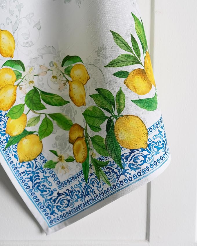 Maison d' Hermine Kitchen Towels Set of 3 100% Cotton 27.50" x 20" Reusable - Image 8