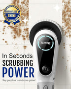 Dovety Electric Spin Scrubber, Cordless Cleaning Brush, Shower Scrubber - Image 2