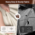 SLEEPING LAMB 170L Huge Blanket Storage Bag, Sturdy Oxford Fabric Comforter - Image 3