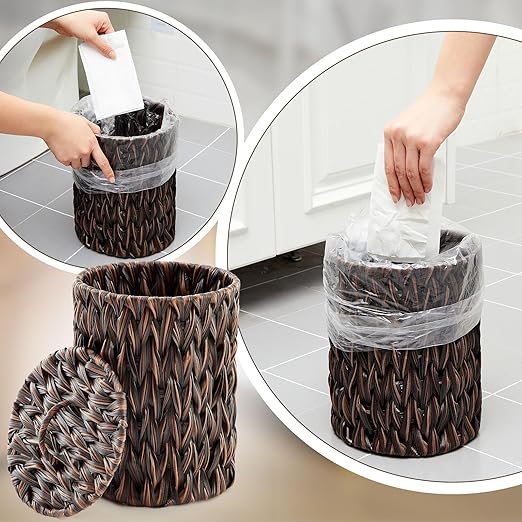 Ctosree 1.3 Gallons Small Trash Can - Image 4