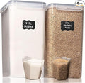 Shazo 2 PC Extra Large Bulk Food Storage Containers by Shazo