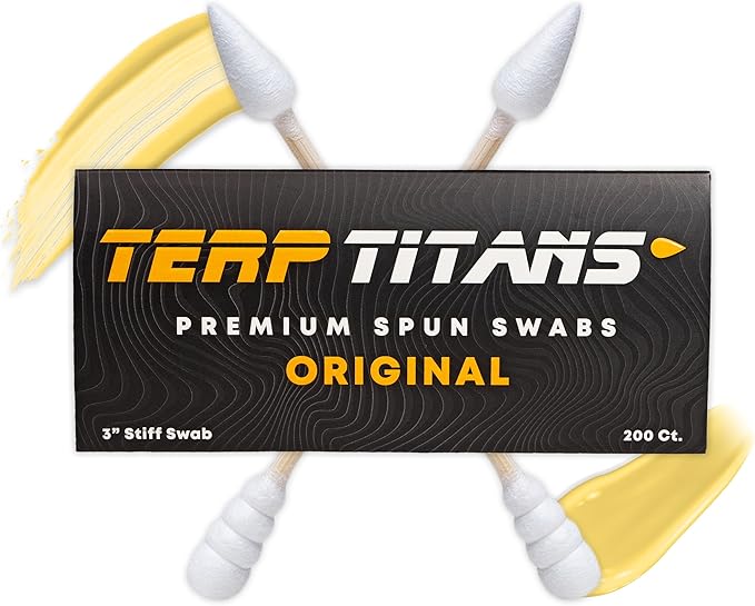 TerpTitans Original – Bamboo Cotton Swabs | Dual-Tip: Spiral - Image 6