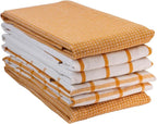 LANE LINEN Kitchen Towels Set of 6-100% Cotton, Quick-Drying 18” x 28” Dish & - Image 2
