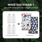 RECYCO Waffle Kitchen Towel Set of 2 - Image 6