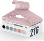 Neaties Heavy Duty Clothes Hangers 100+ Pack – Made in The USA – 8lb Capacity by NeatiesHangers