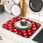 Christmas Dish Drying Mat 16 x 18 Inch - Image 5