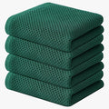Kitinjoy 100% Cotton Waffle Weave Kitchen Hand Towels by Kitinjoy