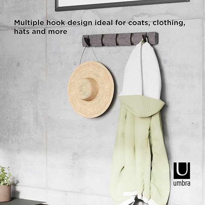 Umbra Flip Wall-Mounted Coat Rack - Image 7