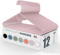 Neaties Heavy Duty Clothes Hangers 12 Pack – Made in The USA – 8lb Capacity by NeatiesHangers