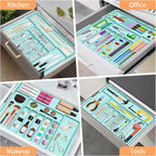 Silverware Organizer Expandable Kitchen Utensil Drawer Organizer Large BPA Free - Image 9