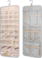BAGSMART Hanging Jewelry Organizer Storage Roll by BAGSMART