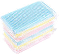 Multi-Purpose Mesh Net Kitchen Cleaning Dishwash Sponge Assorted Color Sponges by NuValu