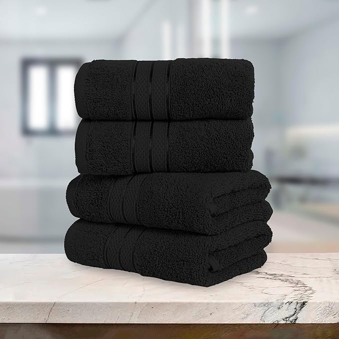 Elegant Comfort Three Line Popcorn Towel Set - Image 7