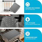 Silicone Dish Drying Mat for Kitchen Counter, Foldable & Heat Resistant Drying - Image 5