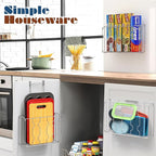 Simple Houseware Over Cabinet Door Organizer - Image 6