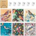6 Pack Swedish Dishcloths for Kitchen, Swedish Rags Absorbent Retro Bird Dish by Needbrock