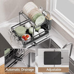 Runnatal 2-Tier Dish Drying Rack, Large Dish Rack - Image 4