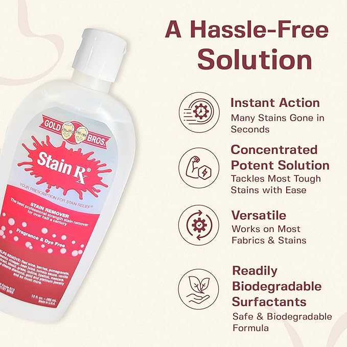 Stain Remover, Effectively Eliminates Stains from Wine, Berries & Blood on - Image 4