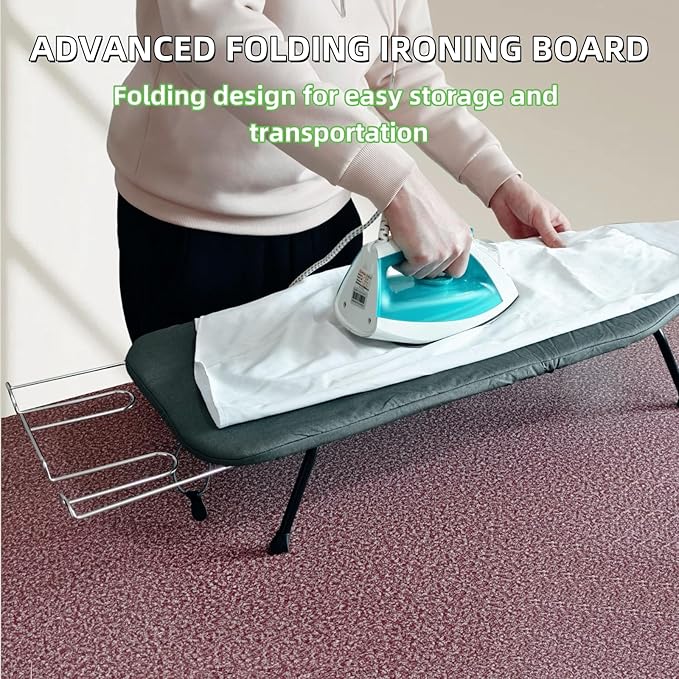 Compact Foldable Tabletop Ironing Board - - Image 3