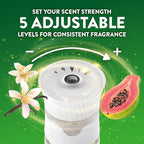 Air Wick Plug In Scented Oil Refill, Vanilla & Pink Papaya, 6 ct - Image 9