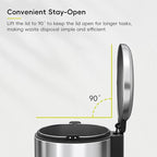 EKO Serene 5L / 1.32 Gallon Step Trash Can - Image 8