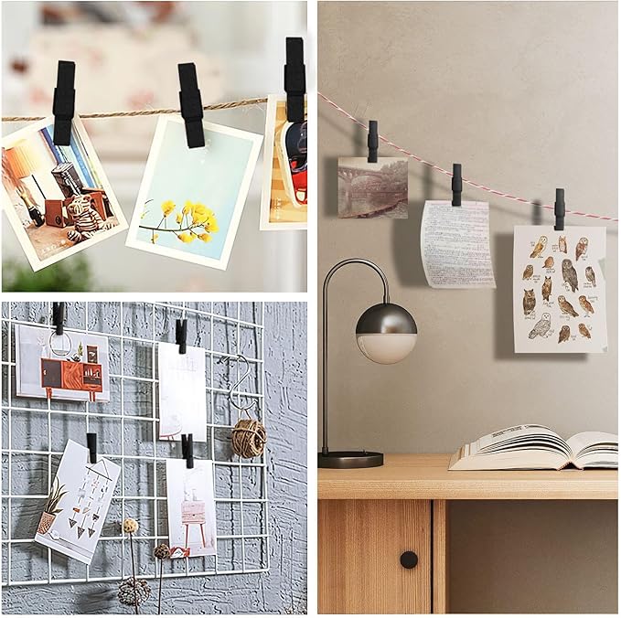 1.35 Inch Mini Clothes Pins for Photo100 Pcs - Image 4