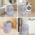 Sturdy Collapsible Laundry Baskets - Image 7