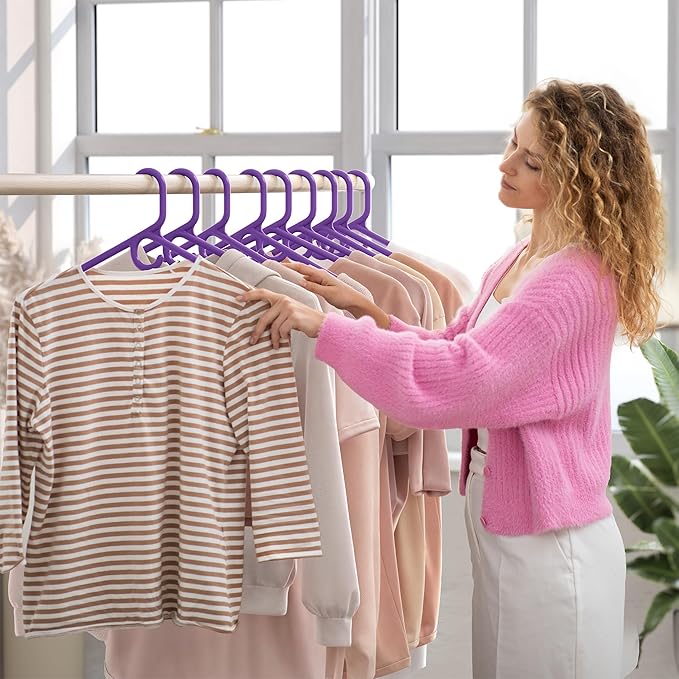 NEATERIZE Ultra Heavy Duty Plastic Clothes Hangers - Image 6