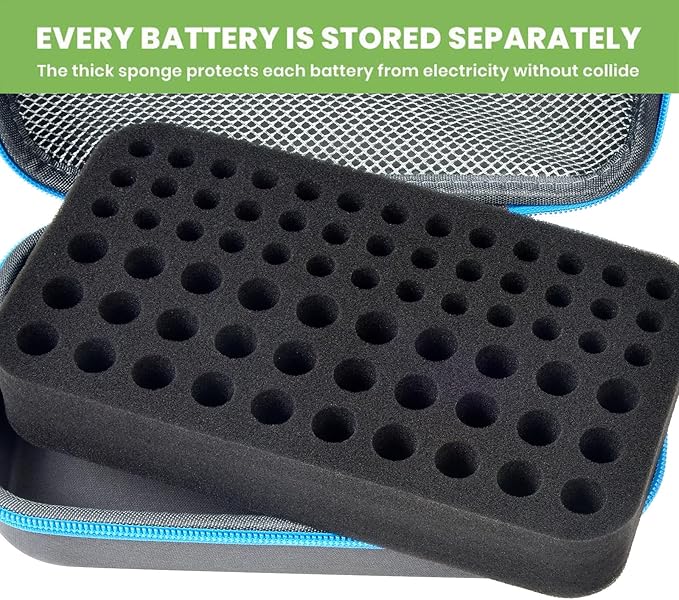 ALKOO Battery Organizer Storage Holder Case Box - Image 4