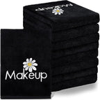 Shimeyao 20 Pack Makeup Towels Black Makeup Washcloths by Shimeyao