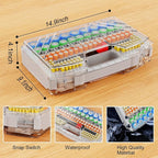 Battery Organizer Storage Holder Box Case - Image 6