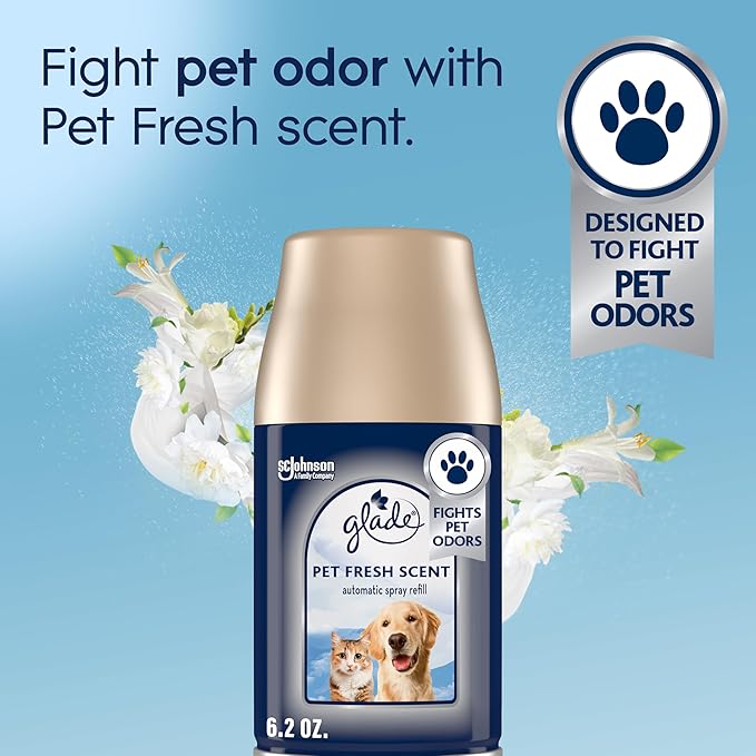 Glade Automatic Spray Refill Starter Kit, Pet Fresh Scent, Scented Air Freshener - Image 3