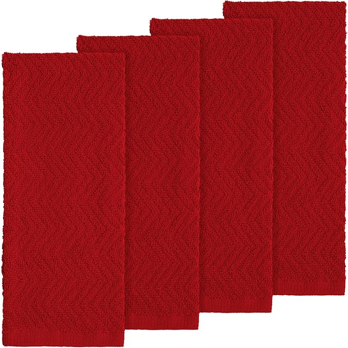 DecorRack 100% Cotton Kitchen Towels - Image 2