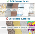 Heavy Duty Adhesive Hooks 33 lb 15KG, Waterproof and Oilproof Reusable Seamless - Image 6
