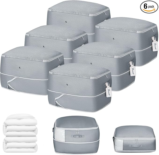 DIMJ Comforter Storage Bag 6 Pack by DiMJ