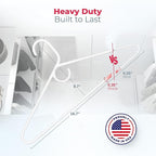 Neaties Heavy Duty Clothes Hangers 36 Pack – Made in The USA – 8lb Capacity - Image 2