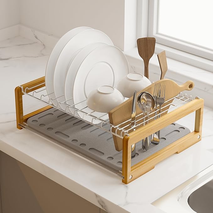 Wealone Stone Dish Drying Mat by Wealone