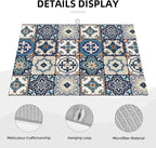 2Pcs Dish Drying Mats Faucet Mats Sets Large Size Coffee Mats Sink Faucet Mat - Image 5